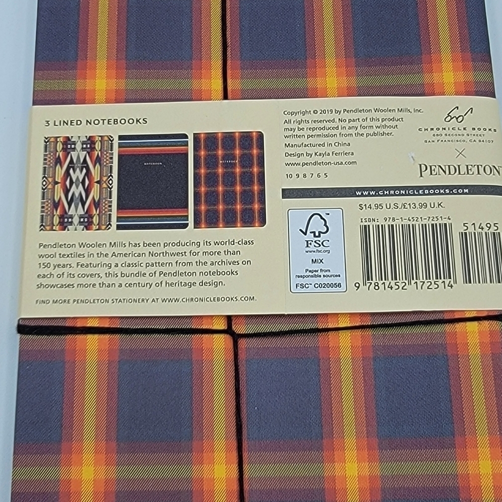 Pendleton Notebooks Cards Sticker & Pin Bundle #2149 - Picture 4 of 10